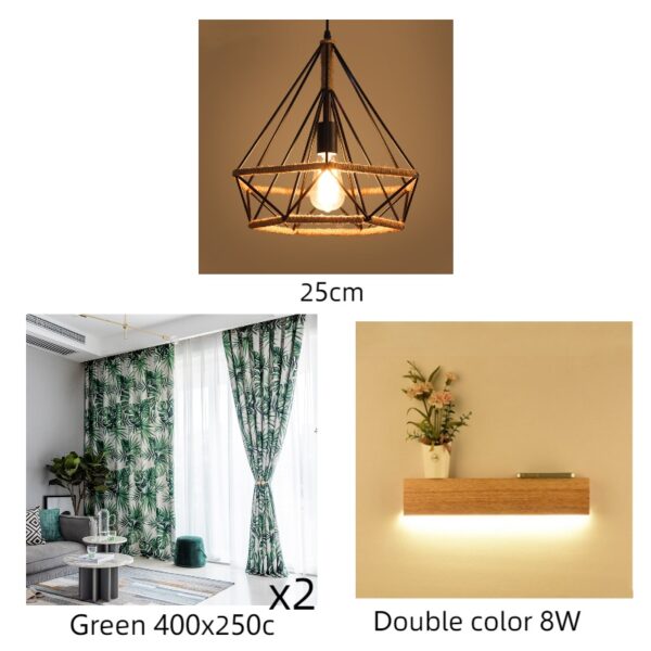 Zaina Rustic Twine Lamp - Image 7